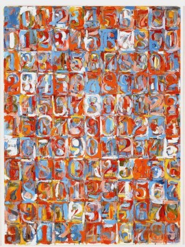  abstrakt - Zahlen in Farbe Abstrakter Expressionismusus
